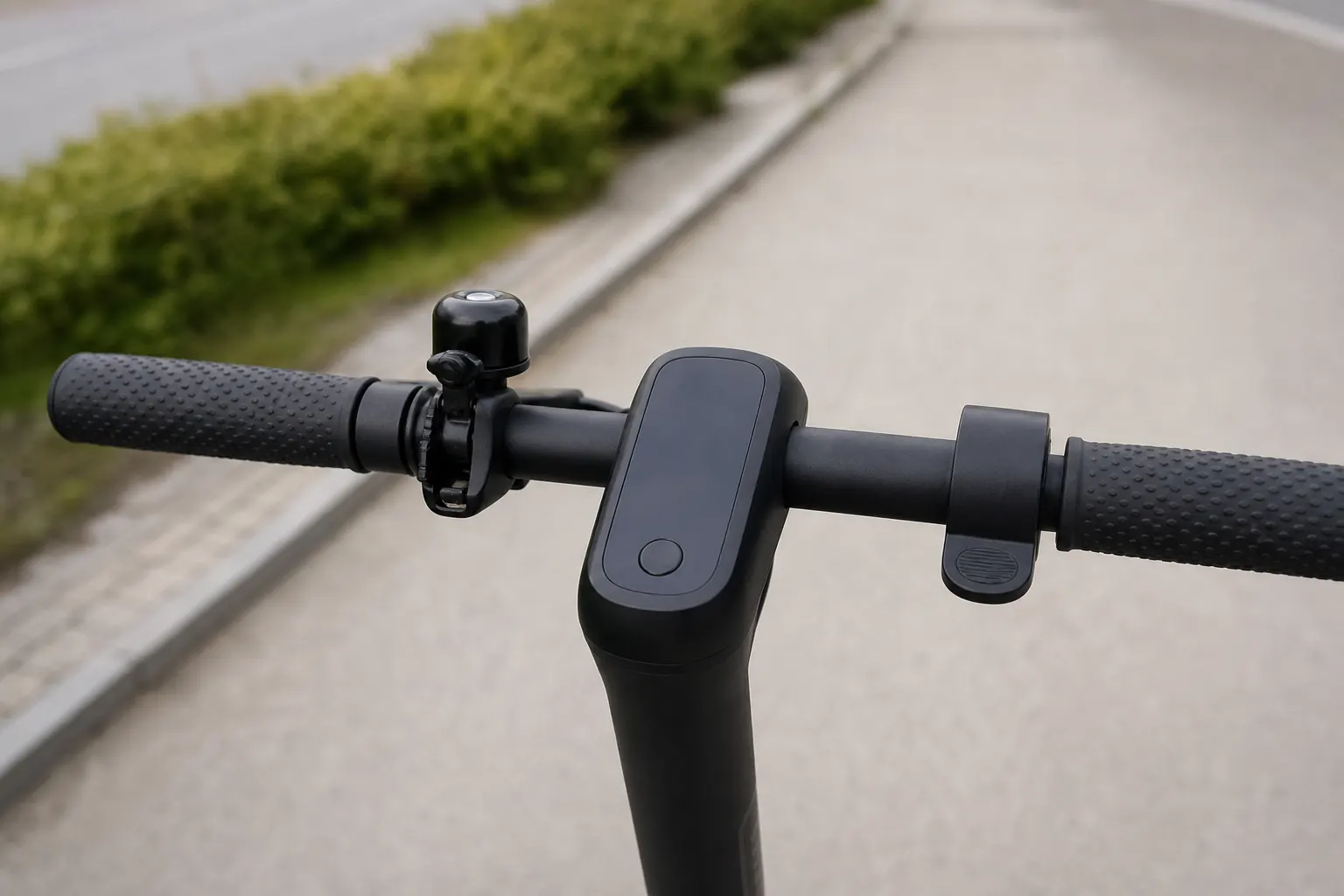Display på elsparkcykel
