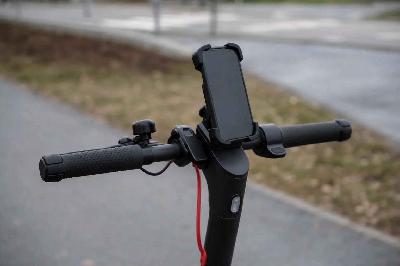 Mobilhållare på elsparkcykel
