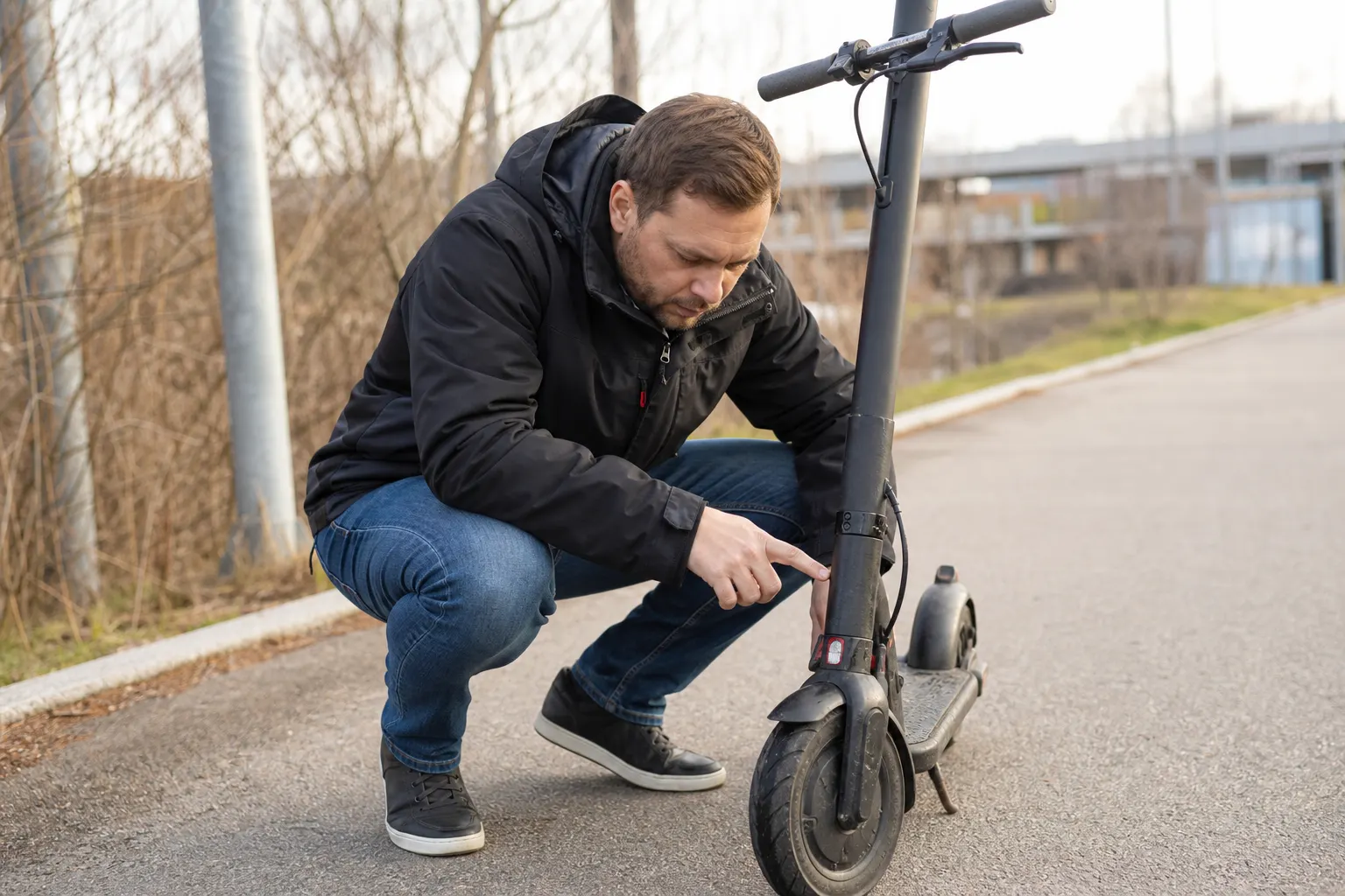 Felsökning av elsparkcykel