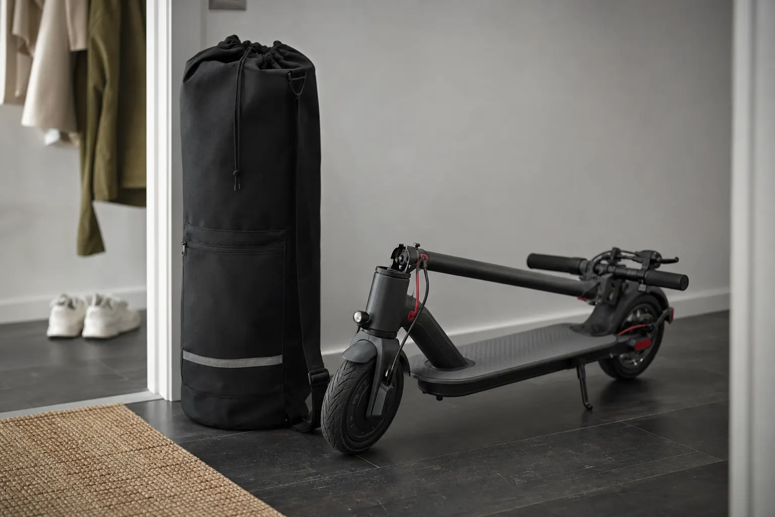 Väska och förvaring för elsparkcykel