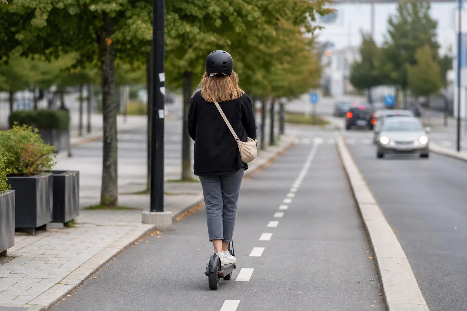 Elsparkcykel i svensk stadstrafik